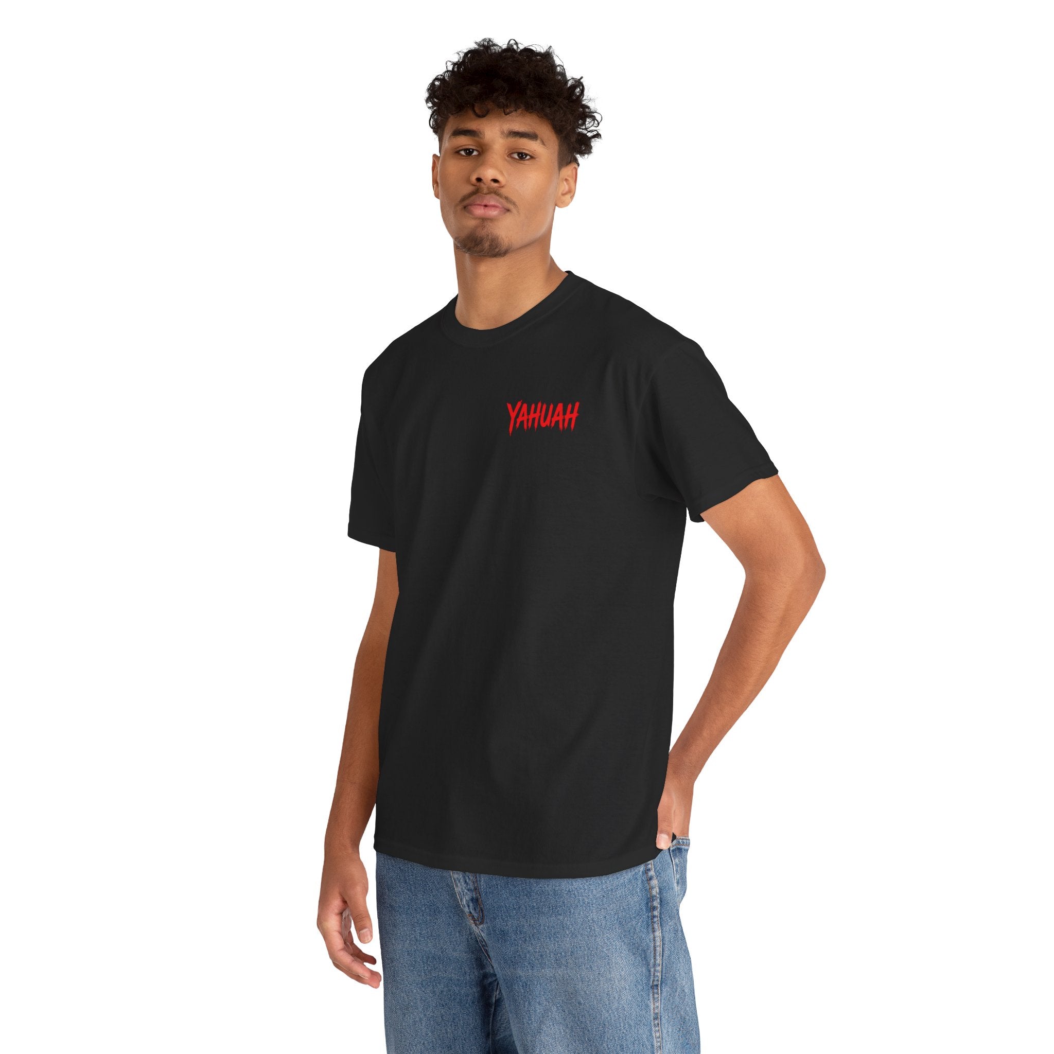 Yahuah Red Script T-Shirt