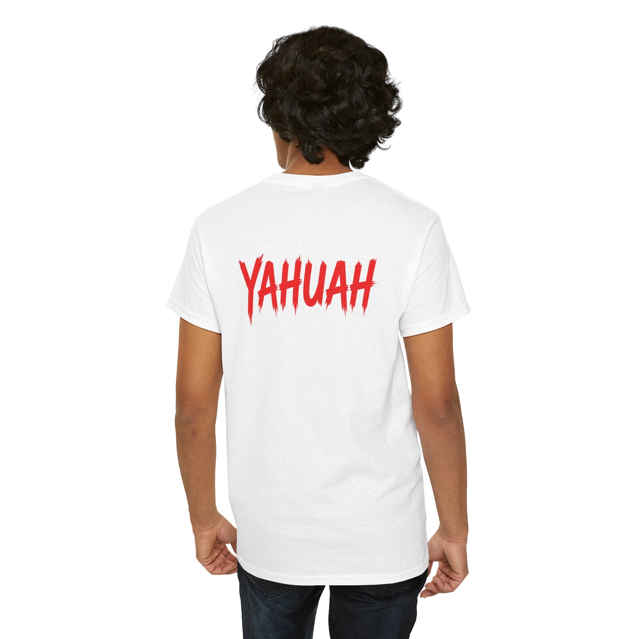 Yahuah Red Script T-Shirt