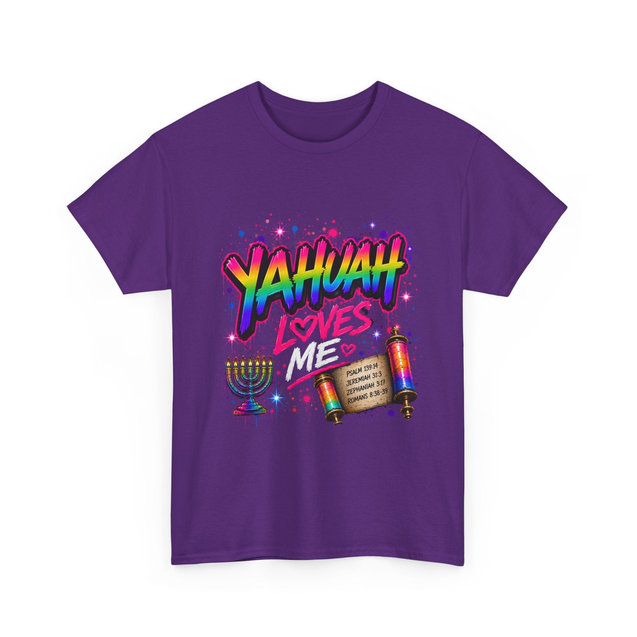 T-Shirt — "Yahuah" Loves Me Faith Tee