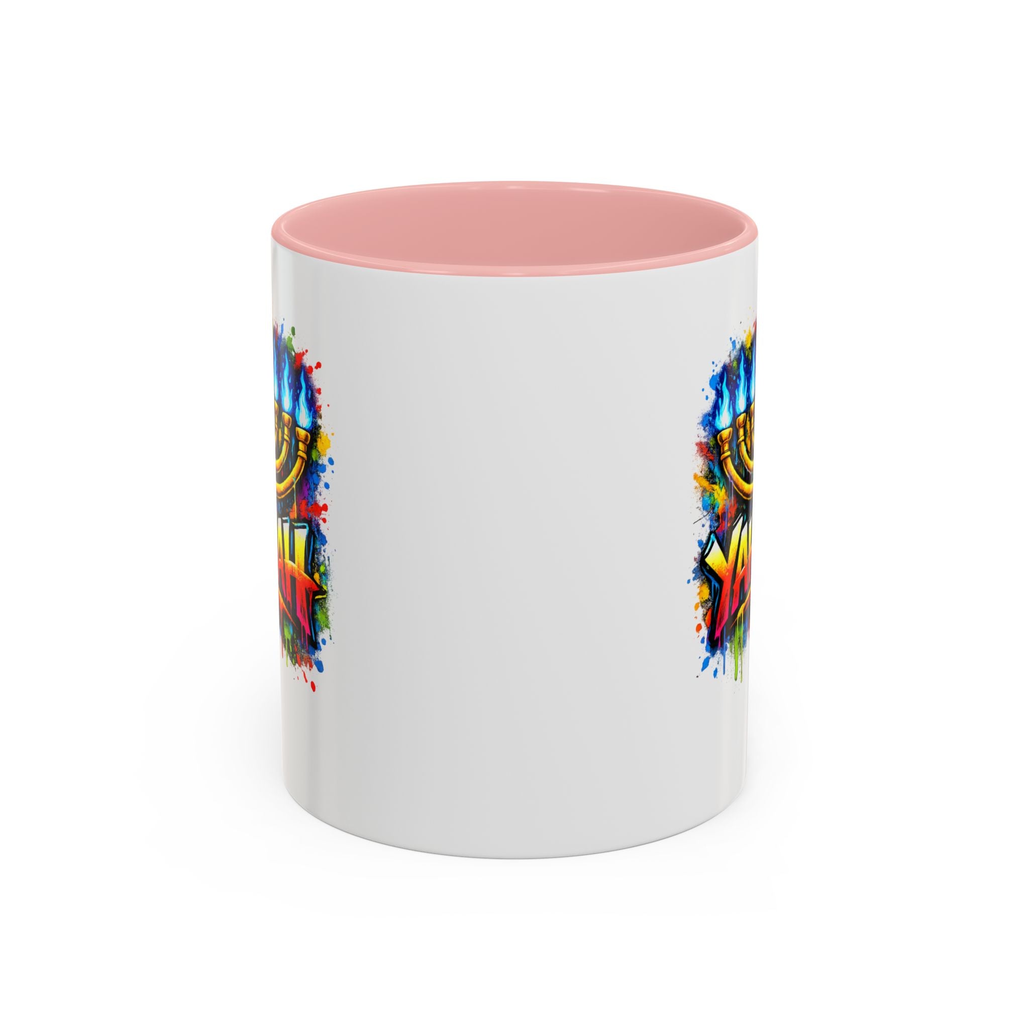 Yahuah colorful Menorah Coffee Mug