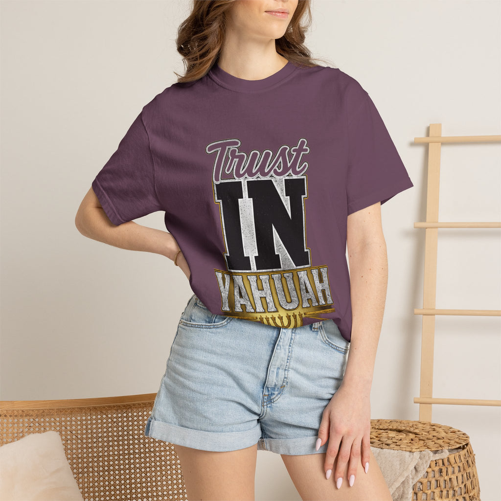 Trust In Yahuah- Set Apart Streetwear Tee