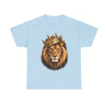 Yahuah Lion Of Yahudah King Crown T-Shirt — Regal Lion Graphic Tee