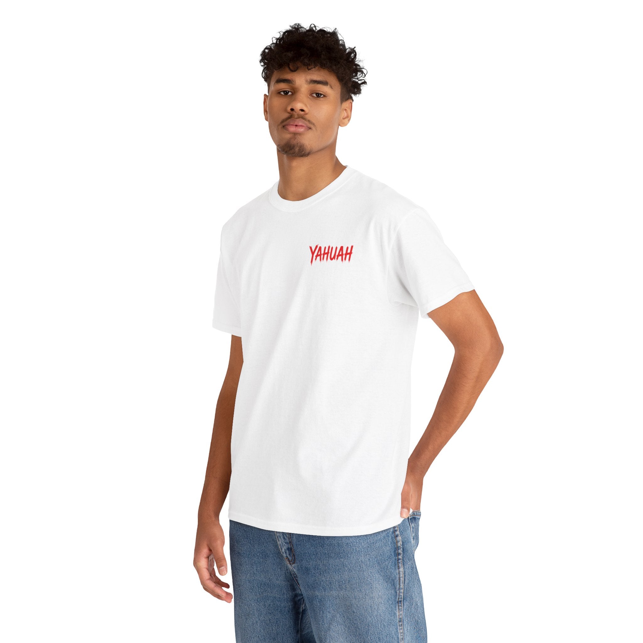 Yahuah Red Script T-Shirt
