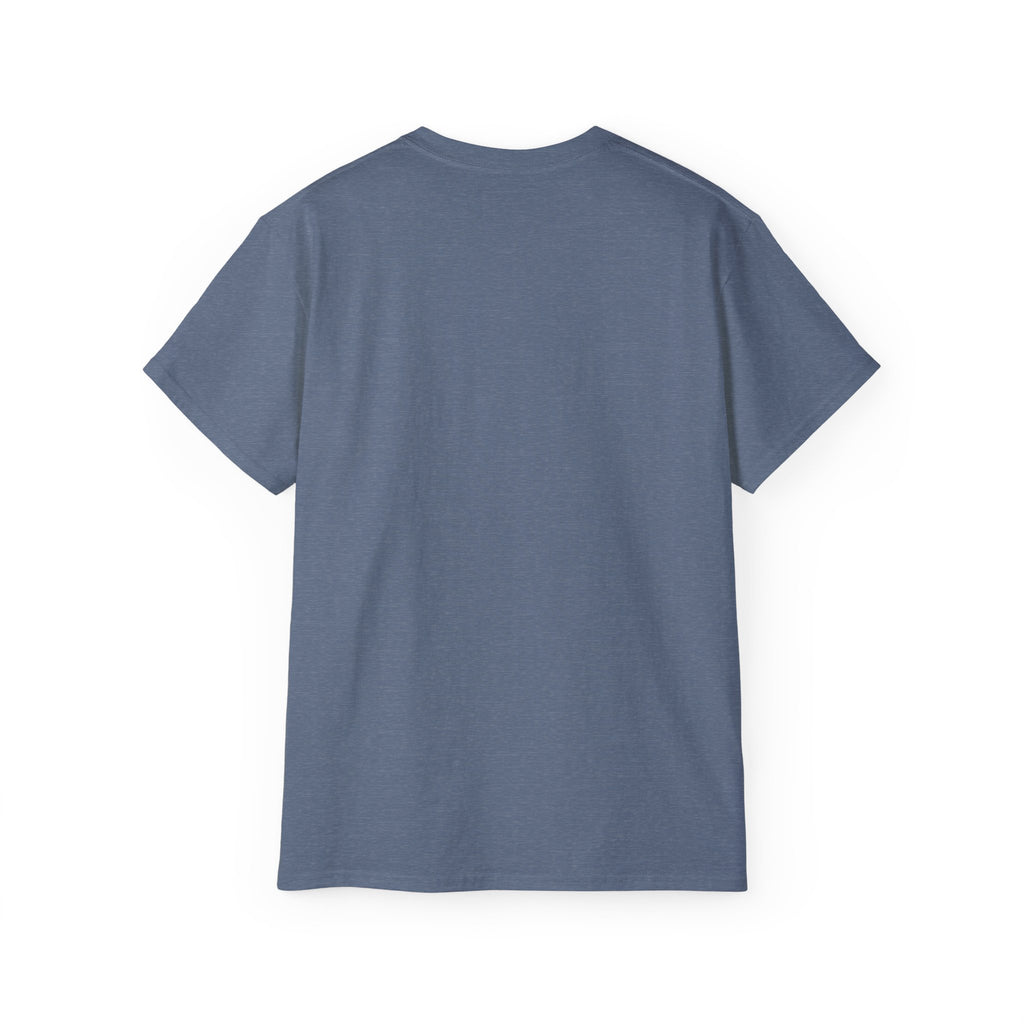 Yahuah Menorah T-Shirt — Yahuah Graphic Tee with Blue Flame Menorah