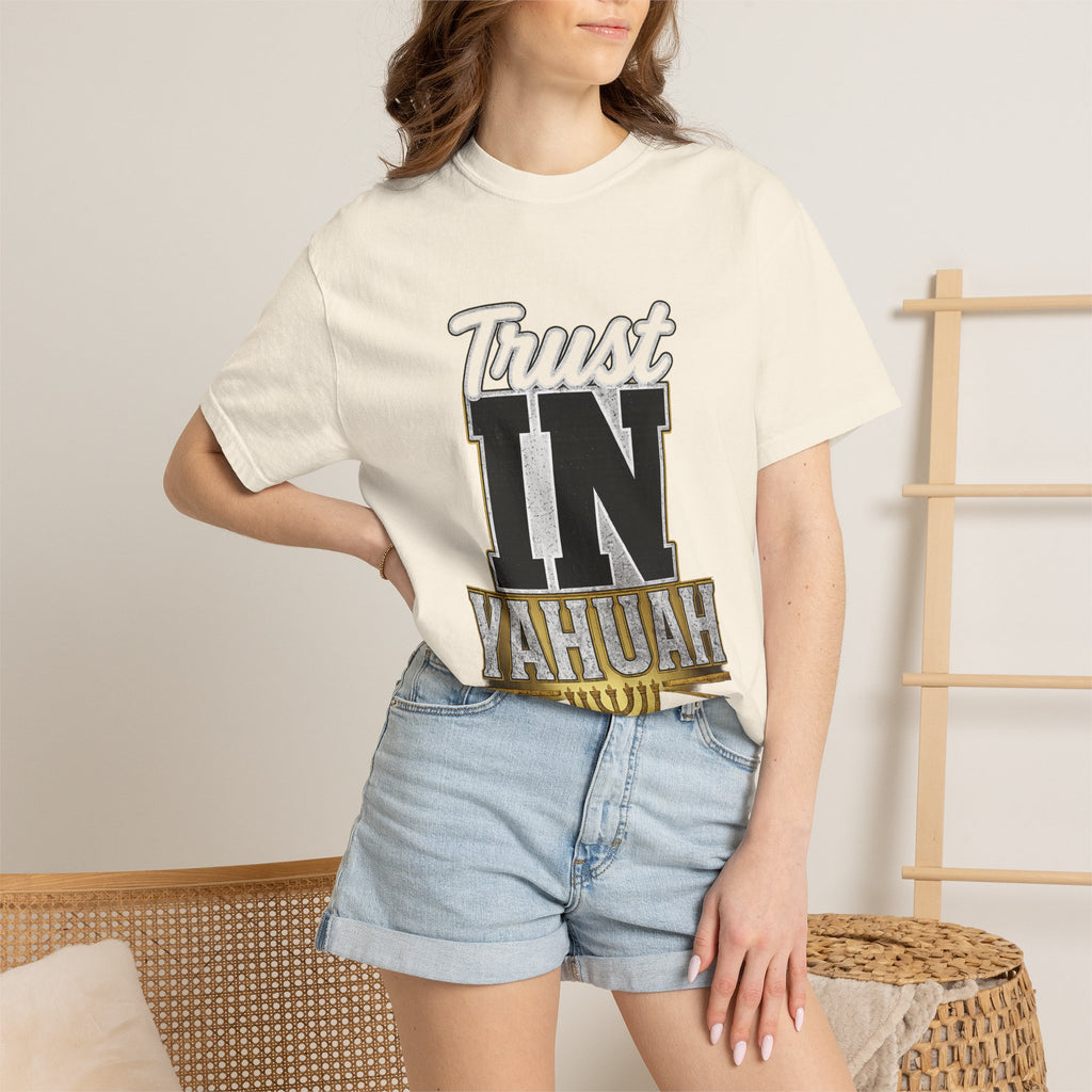 Trust In Yahuah- Set Apart Streetwear Tee