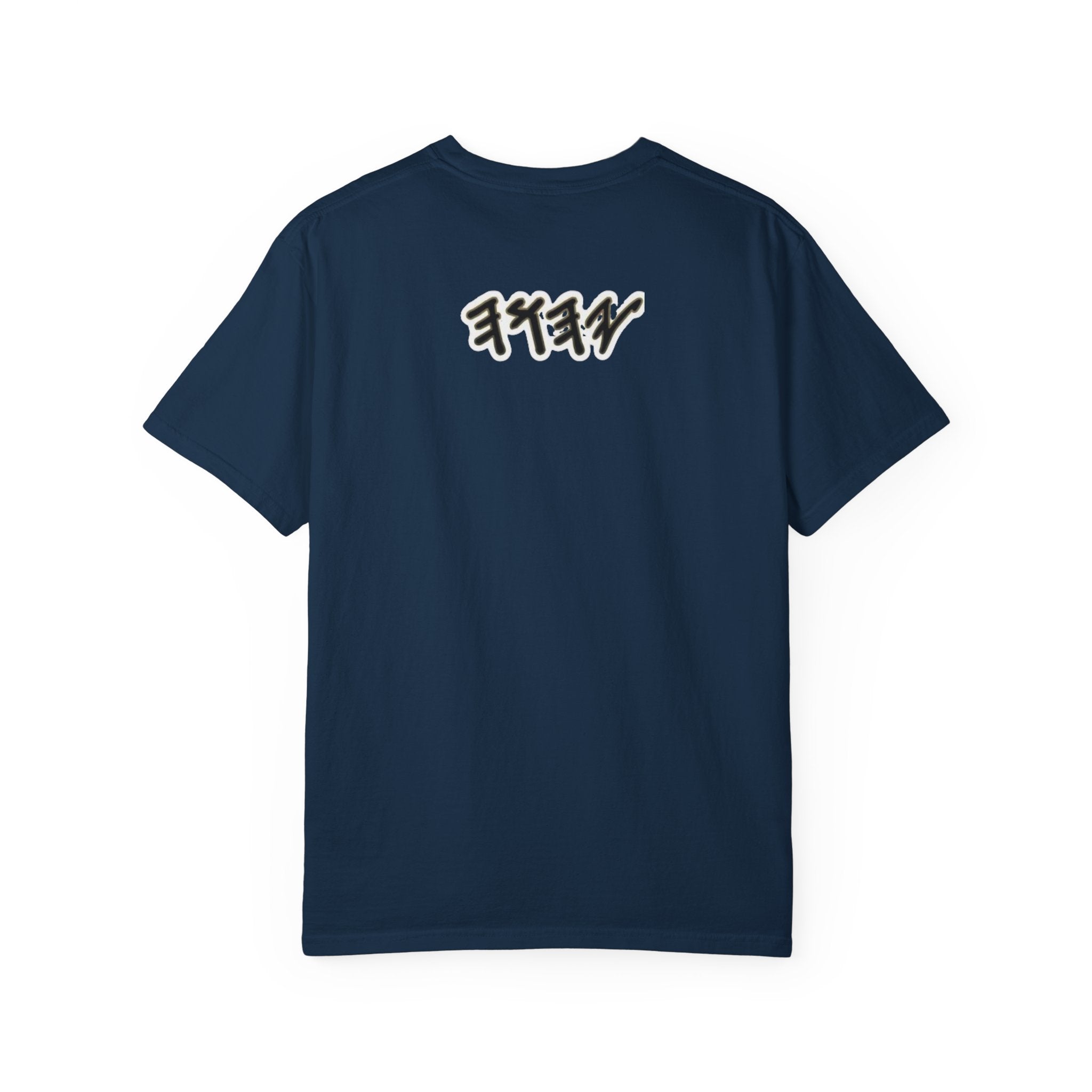 Menorah Graffiti T-Shirt — "YAHUAH" Flame Design