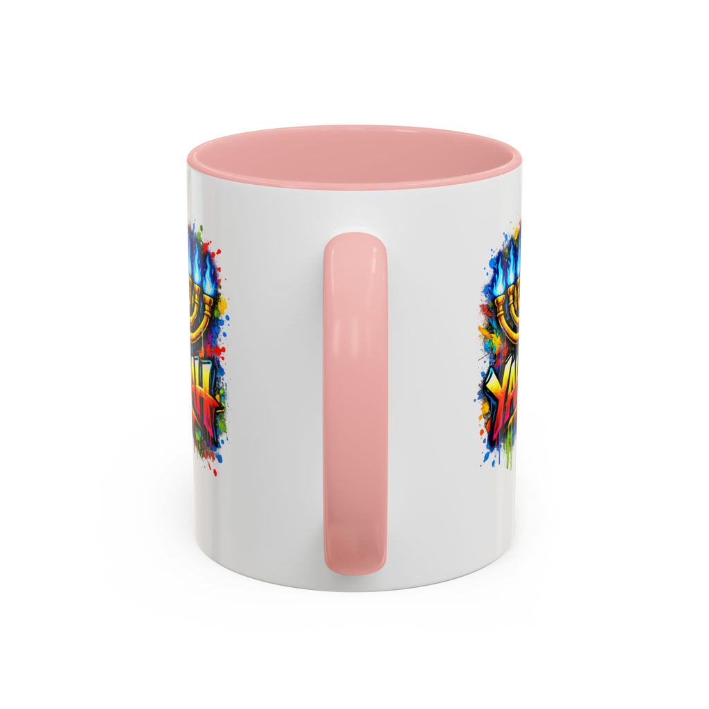 Yahuah colorful Menorah Coffee Mug