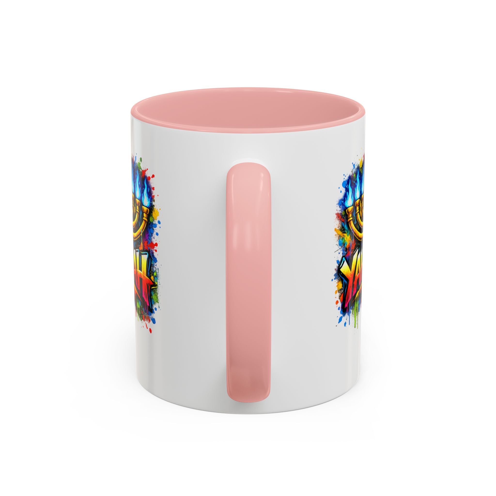 Yahuah colorful Menorah Coffee Mug