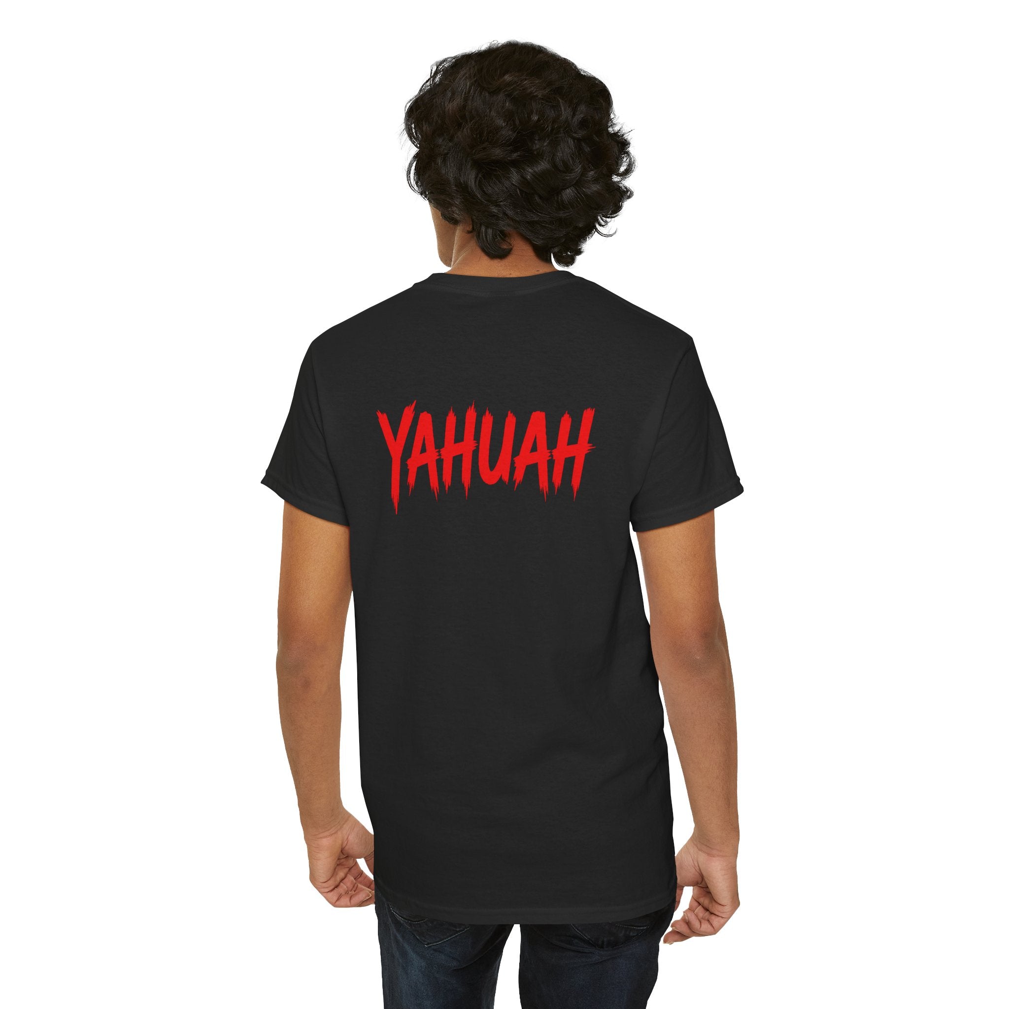 Yahuah Red Script T-Shirt