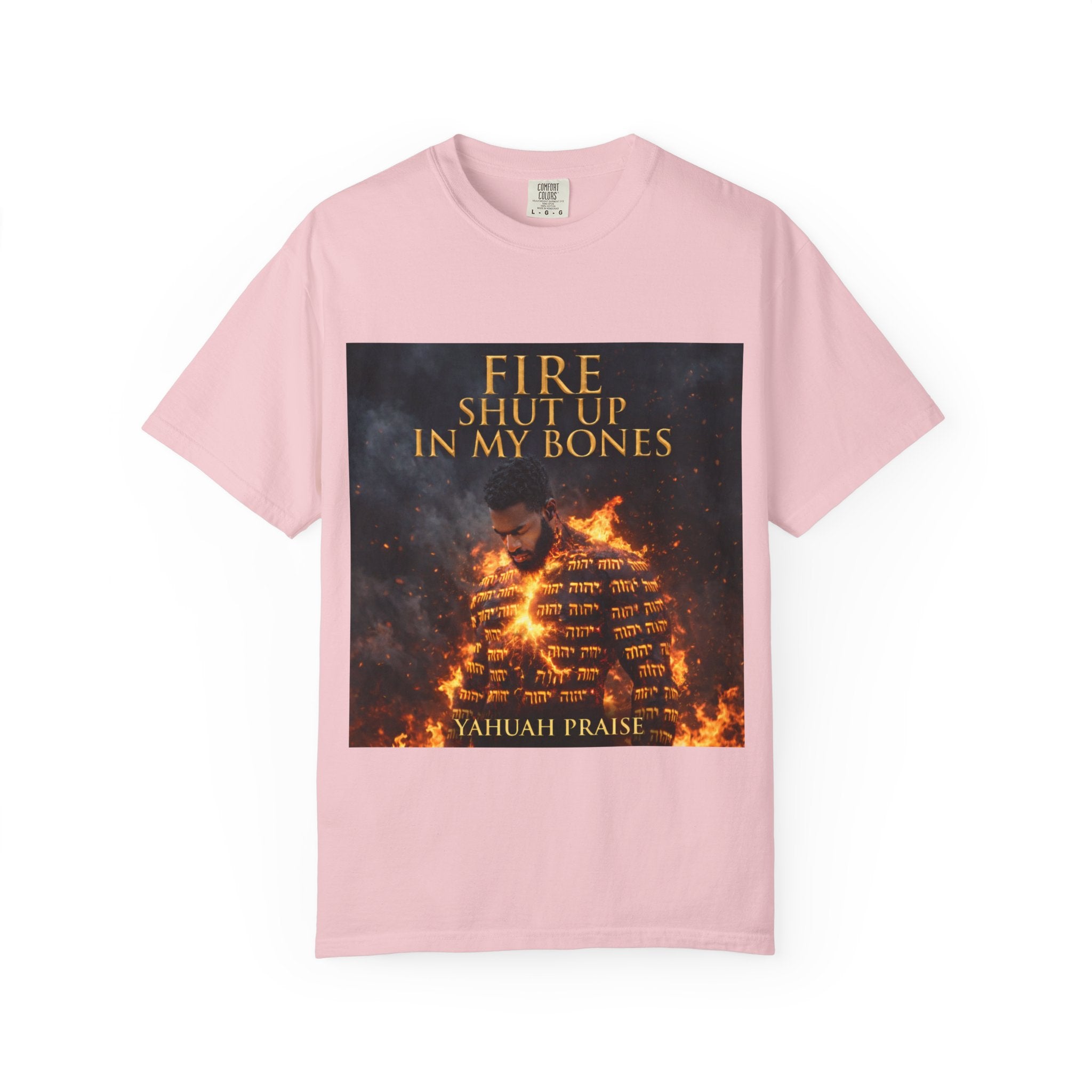 T-Shirt — "Fire Shut Up In My Bones" Graphic Tee