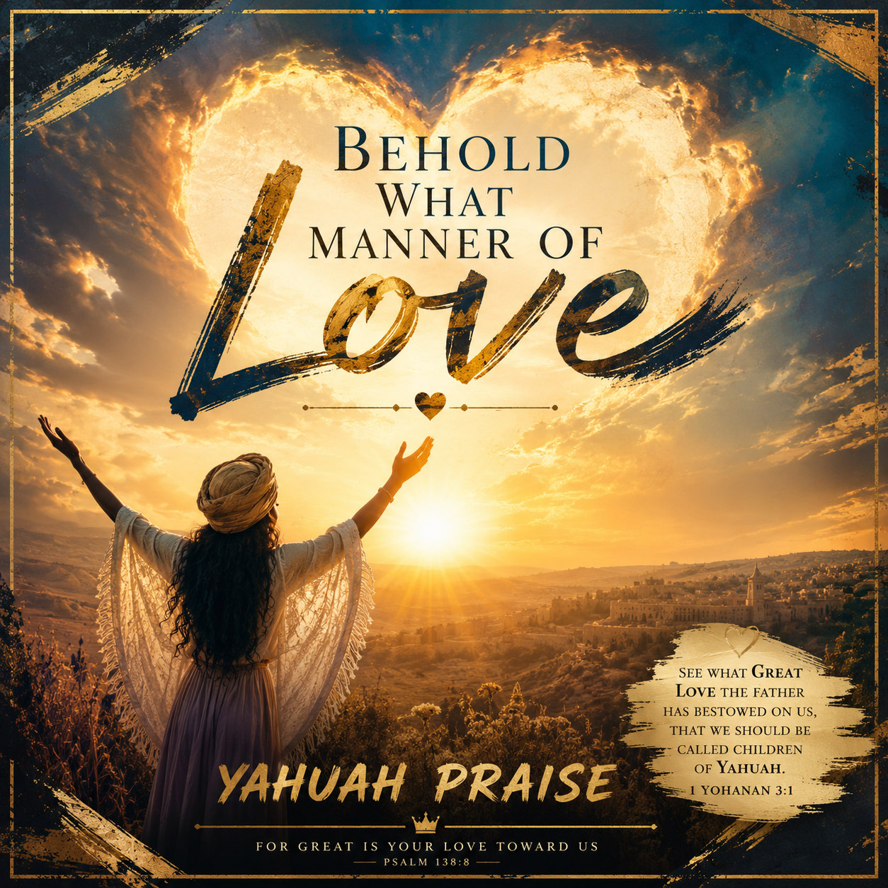 Behold What Manner of Love by Yahuah Praise