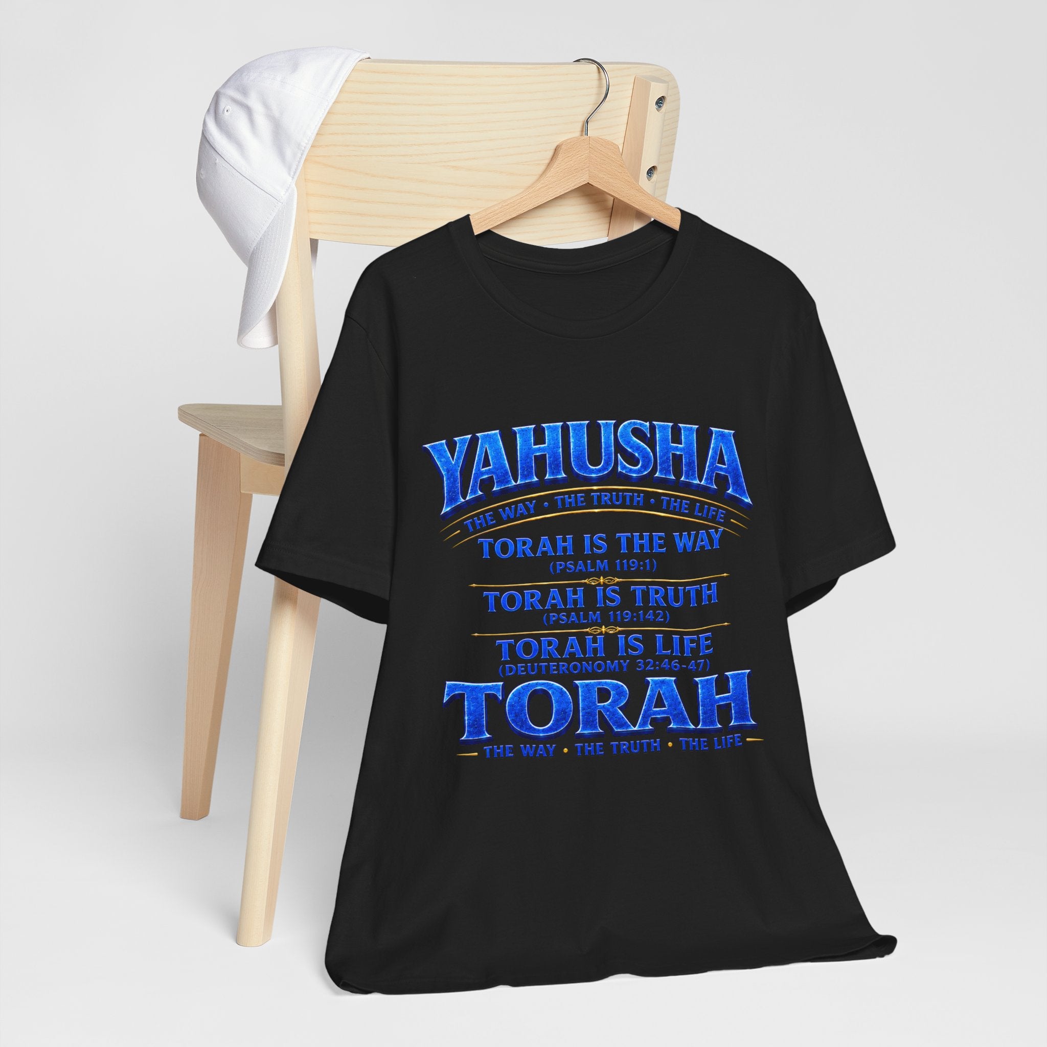 Torah Yahusha Tee — "Torah Is The Way, The Truth, The Life" T-Shirt